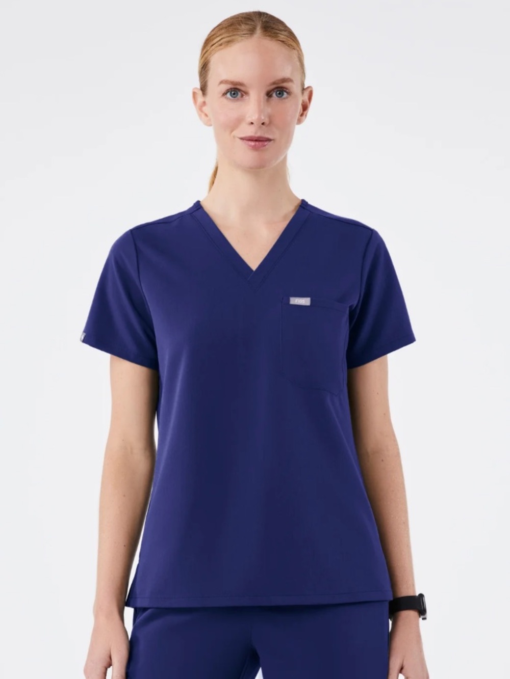 FIGS Catarina One-Pocket Scrub Top Size L
